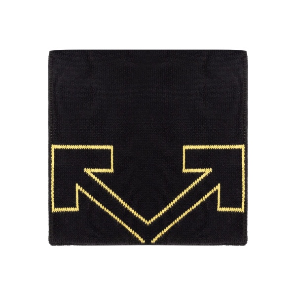 arrow-pattern cotton scarf