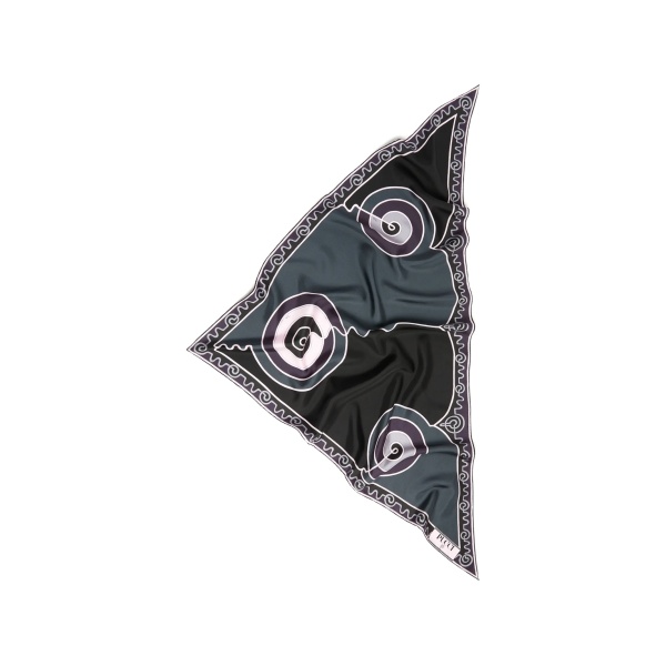 astro-print triangle scarf