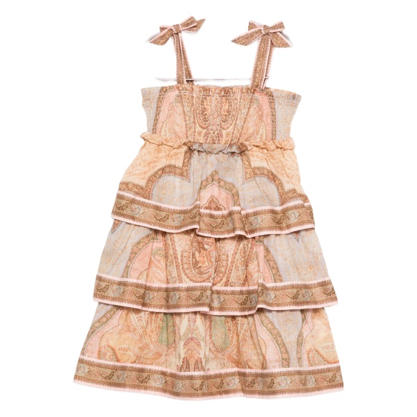 Awaken tiered ruffled dress