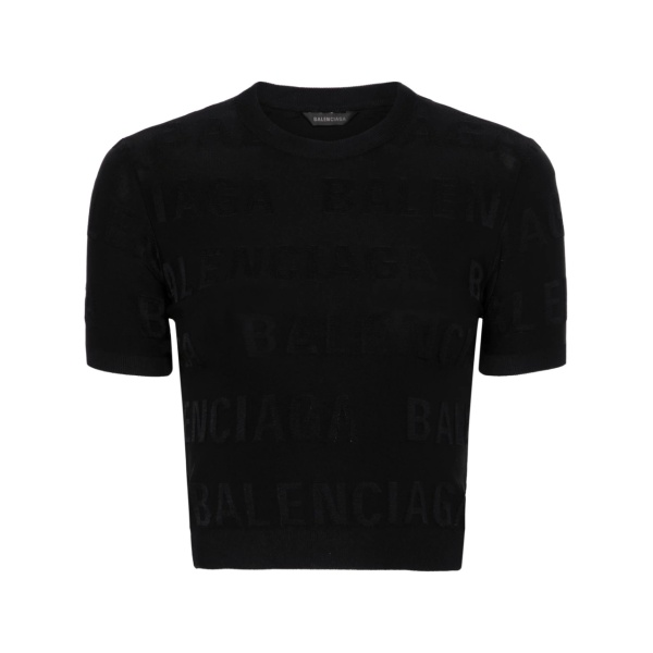 Bal Horizontal Allover crop top