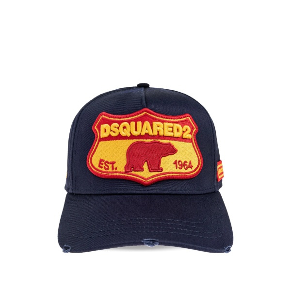 bear-patch baseball cap