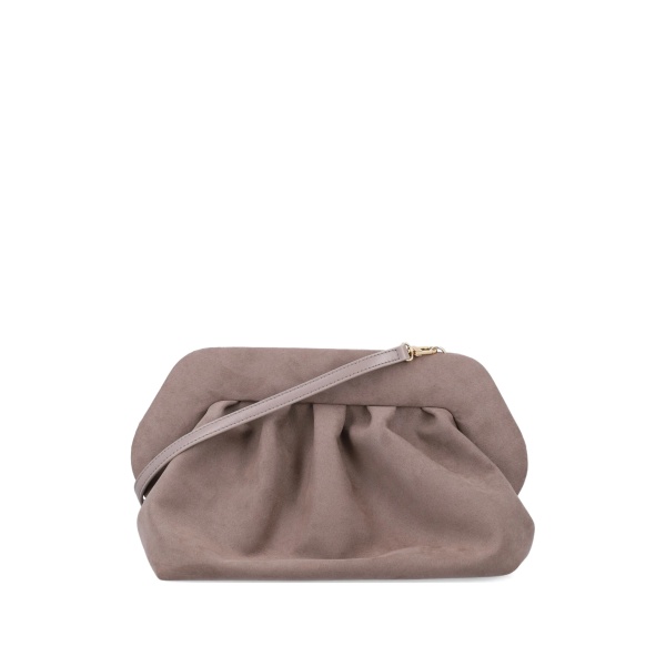 Bios pleated clutch bag