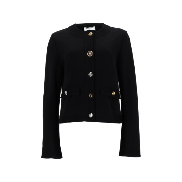 black cardigan