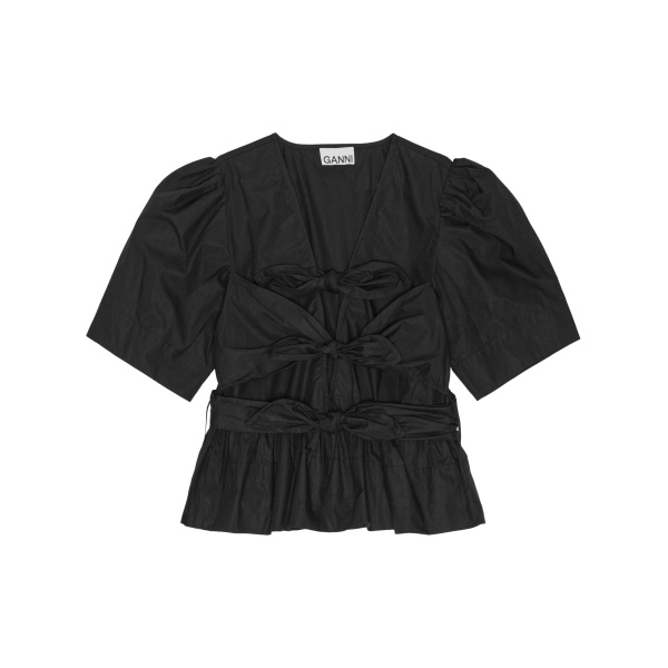 bow-detail blouse