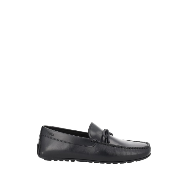 bow-detail loafers