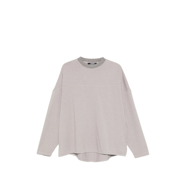boxy colour-block polo shirt