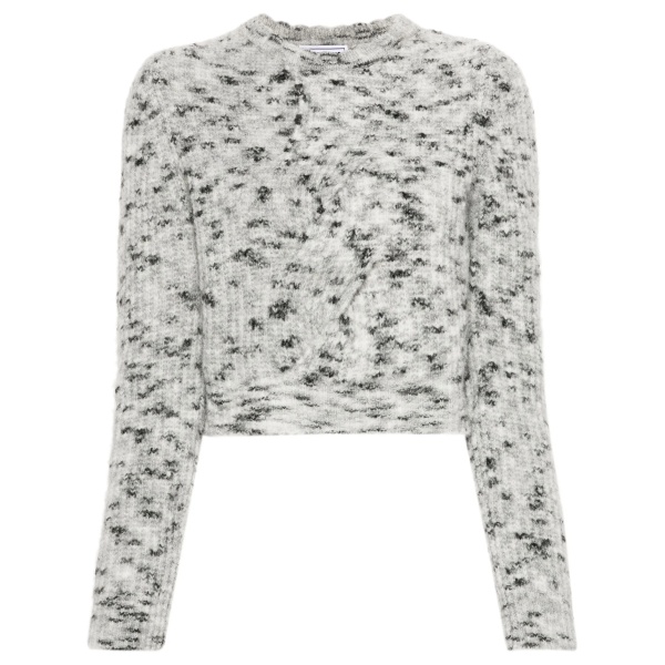 braid-detail sweater