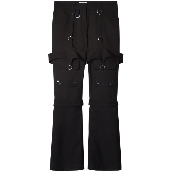 buckle-detail cargo pants