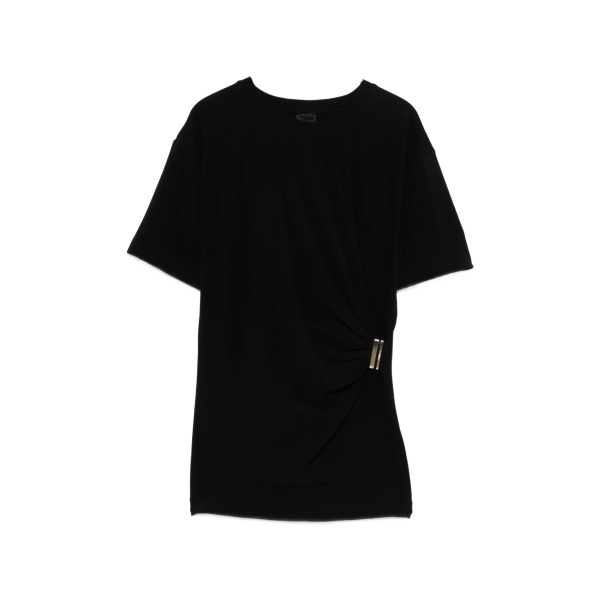buckle draped T-shirt