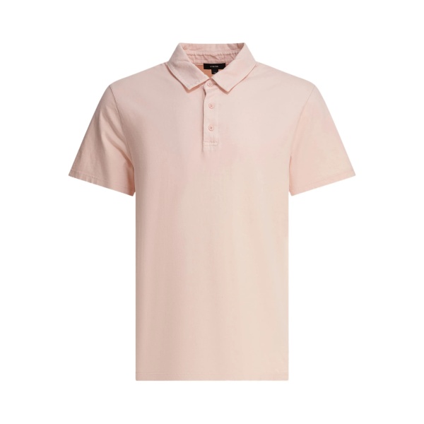 button-down cotton polo shirt