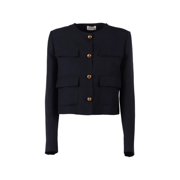 button-embellishment jacket