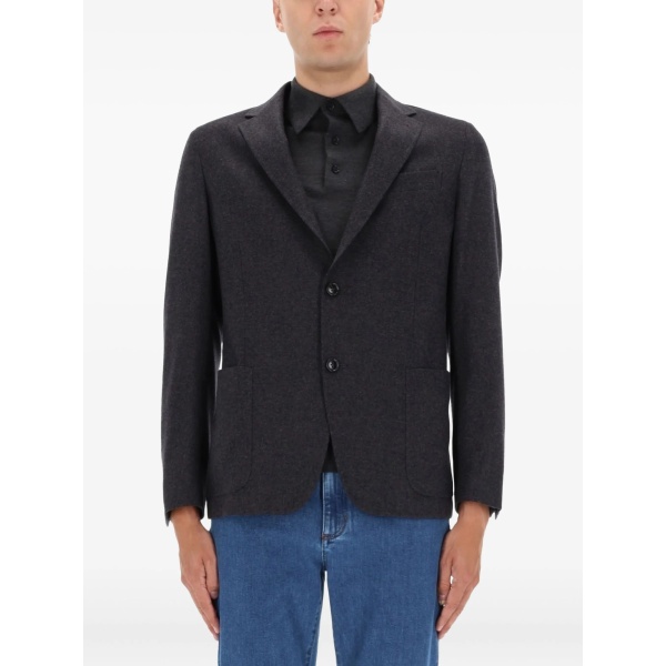 buttoned jacket