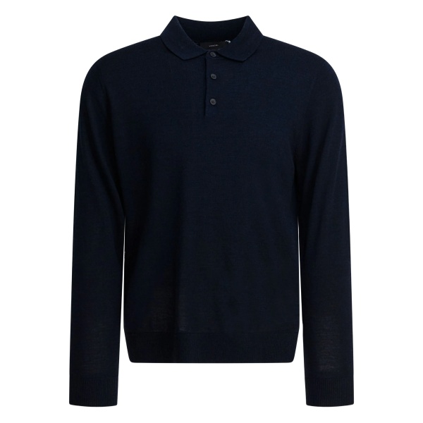 buttoned polo shirt