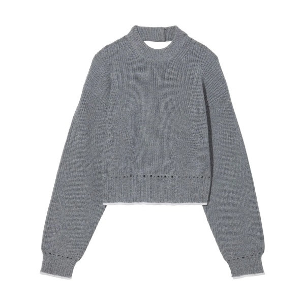 Cashfeel cut-out detail jumper