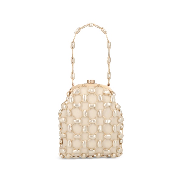 chain-handle clutch bag