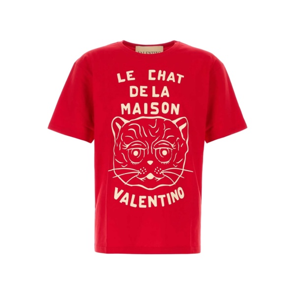 Chat De La Maison-print T-shirt