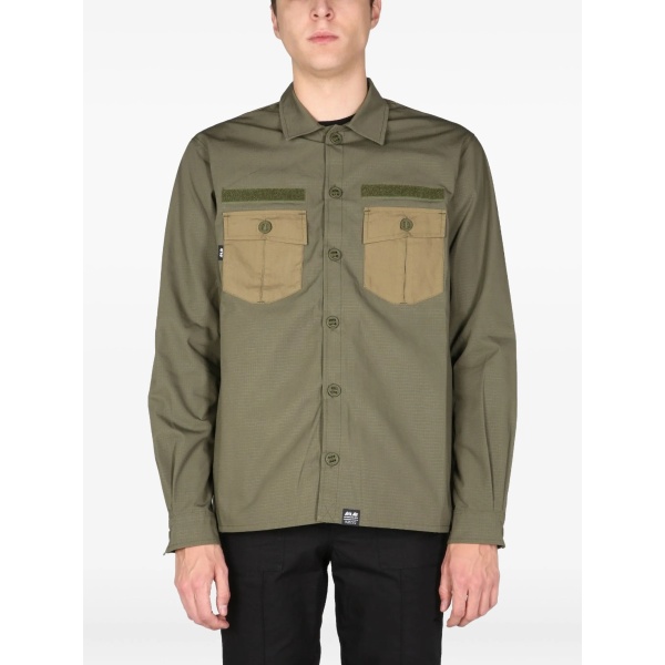 chest-pocket long-sleeve shirt
