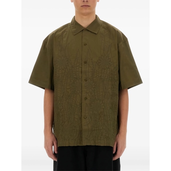 Ciders embroidered short-sleeves shirt