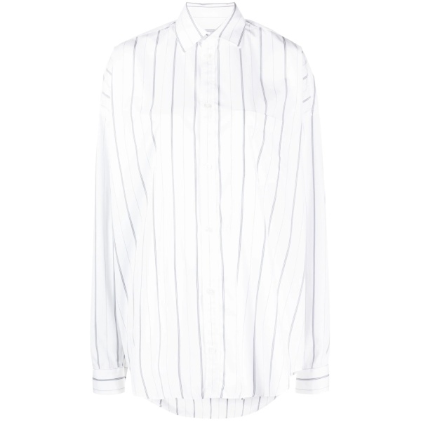 Cocoon logo-print shirt