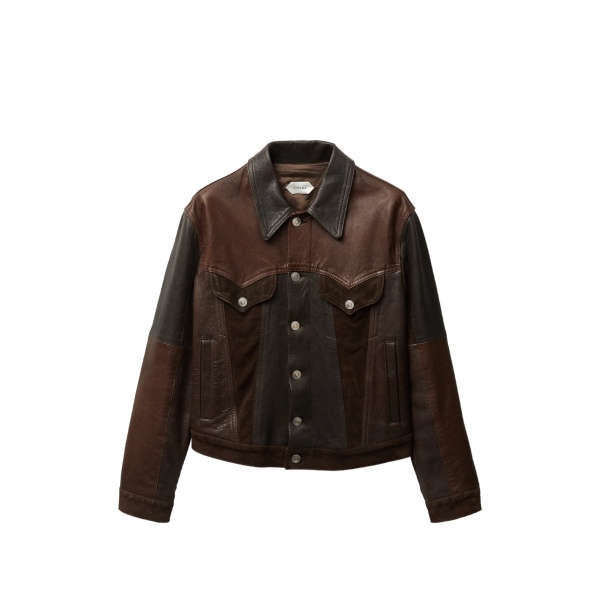colour-block jacket