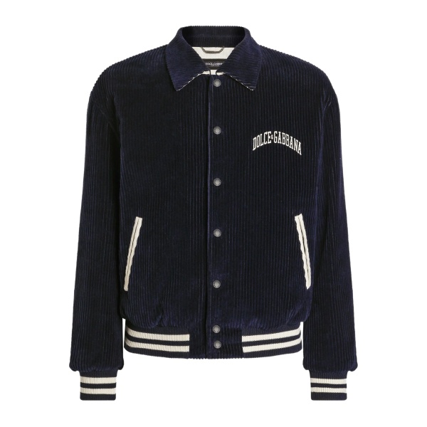 corduroy varsity jacket