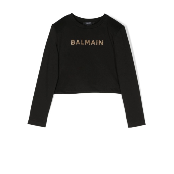 cotton logo-embellished T-shirt