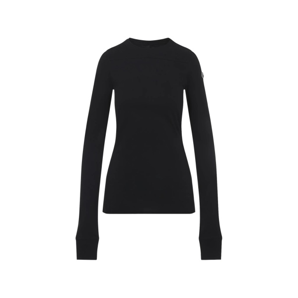 cotton long-sleeve top