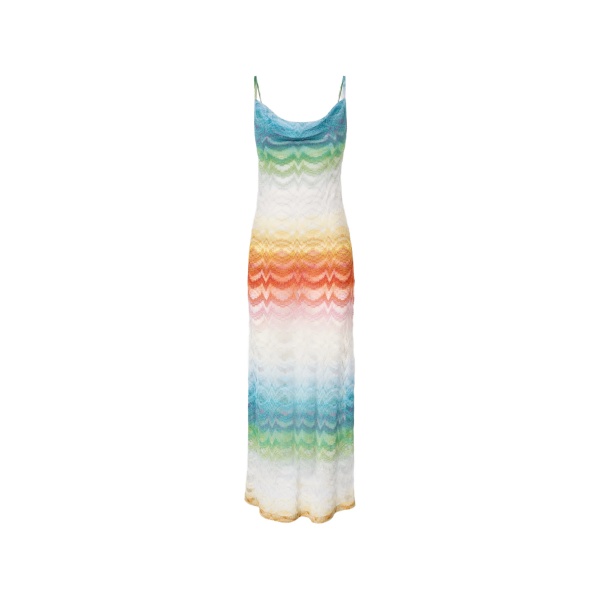 cowl-neck beach dress