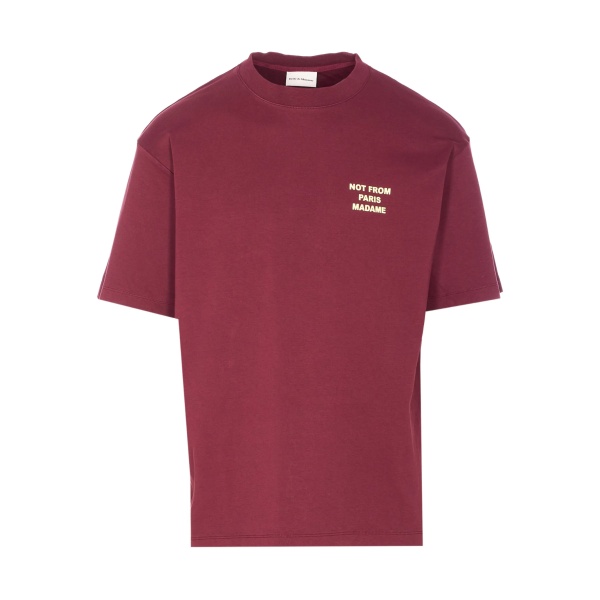 crew neck logo print T-shirt
