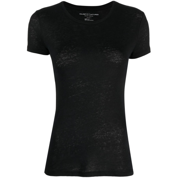 crew-neck short-sleeve T-shirt