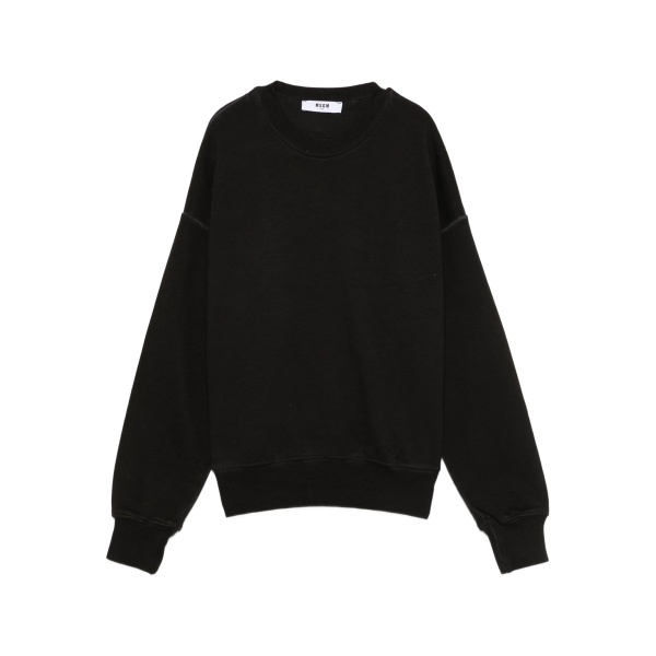 crew-neck sweatshirt