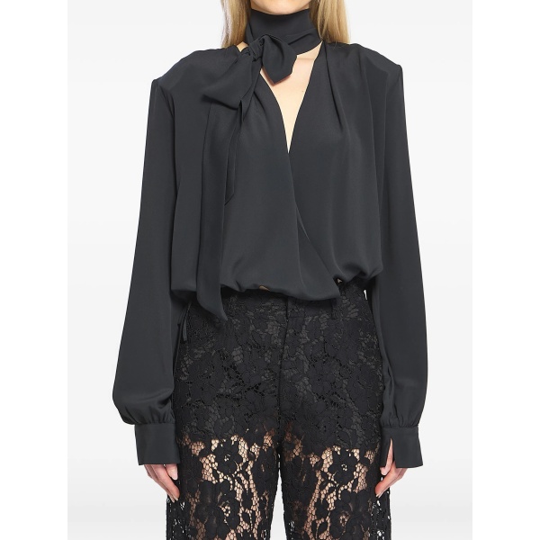 cross-over blouse