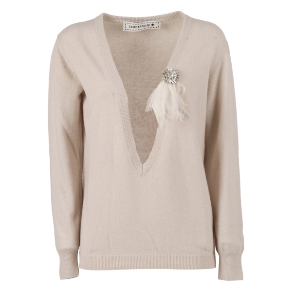 crystal-embellished top