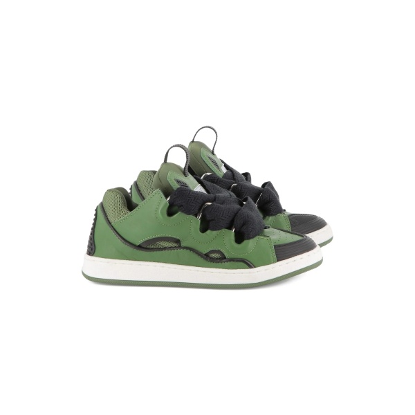 Curb panelled sneakers