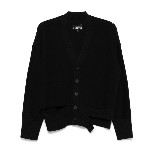 cut-out detailed cardigan