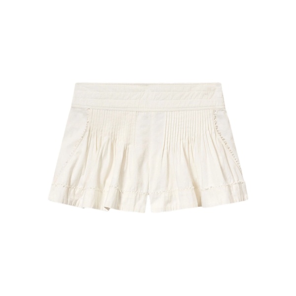 Cybila lace pleated shorts