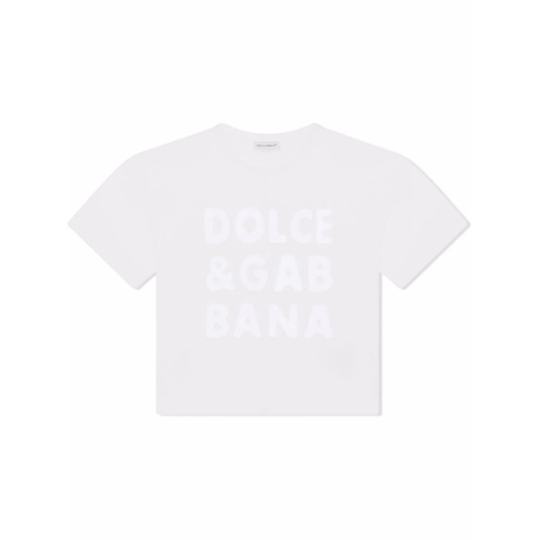 DG-logo openwork T-shirt