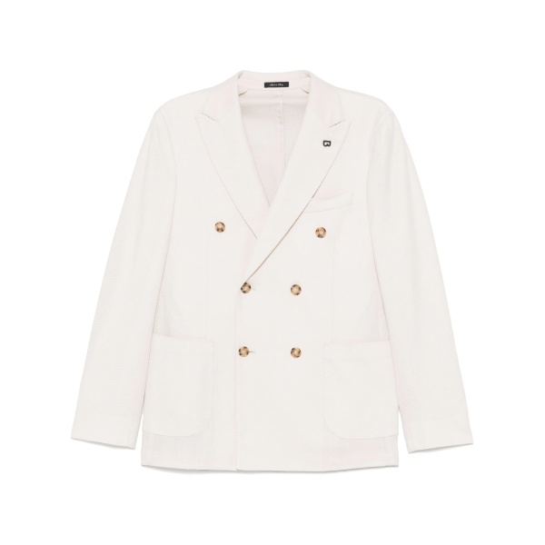 double-breasted blazer