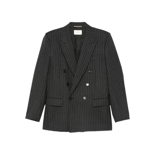 double-breasted blazer