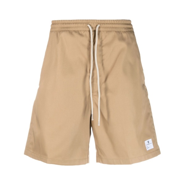 drawstring bermuda shorts