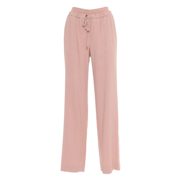 drawstring-waist trousers