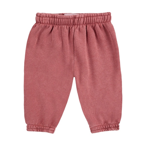 elastic-waist logo trousers