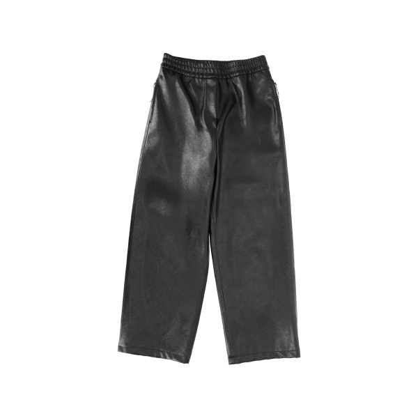 elasticated-waistband trousers