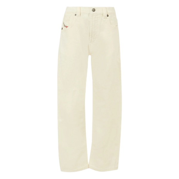 embellished straight-leg jeans