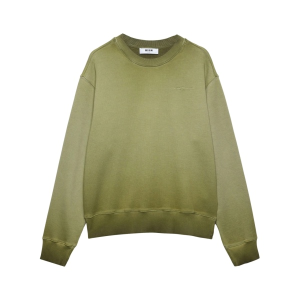 embroidered-logo cotton sweatshirt