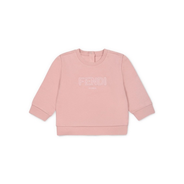 embroidered logo sweater