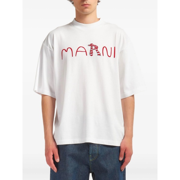embroidered logo T-shirt