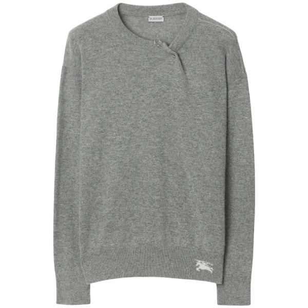 Equestrian Knight-embroidered crew-neck jumper