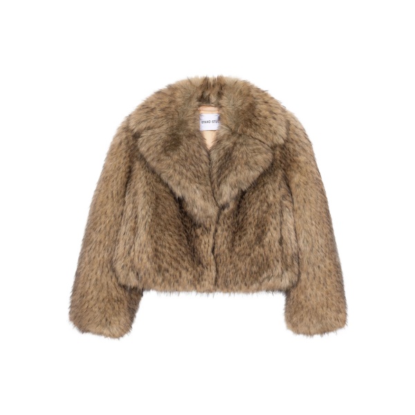 faux-fur jacket