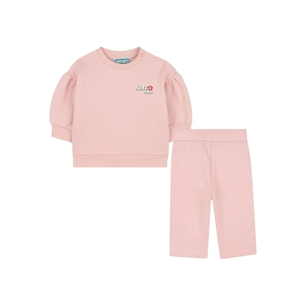 flower-graphic tracksuit